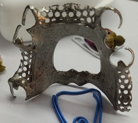 Μερικό πλαίσιο μετάλλων οδοντοστοιχιών κραμάτων τιτανίου σχεδίου CAD