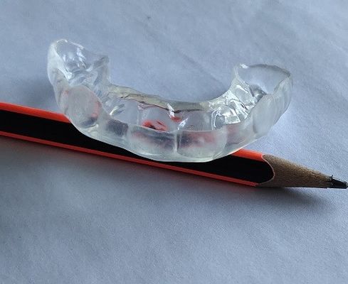 Φυσικό να φανεί ISO13485 ημι μαλακό Nightguard για Bruxism